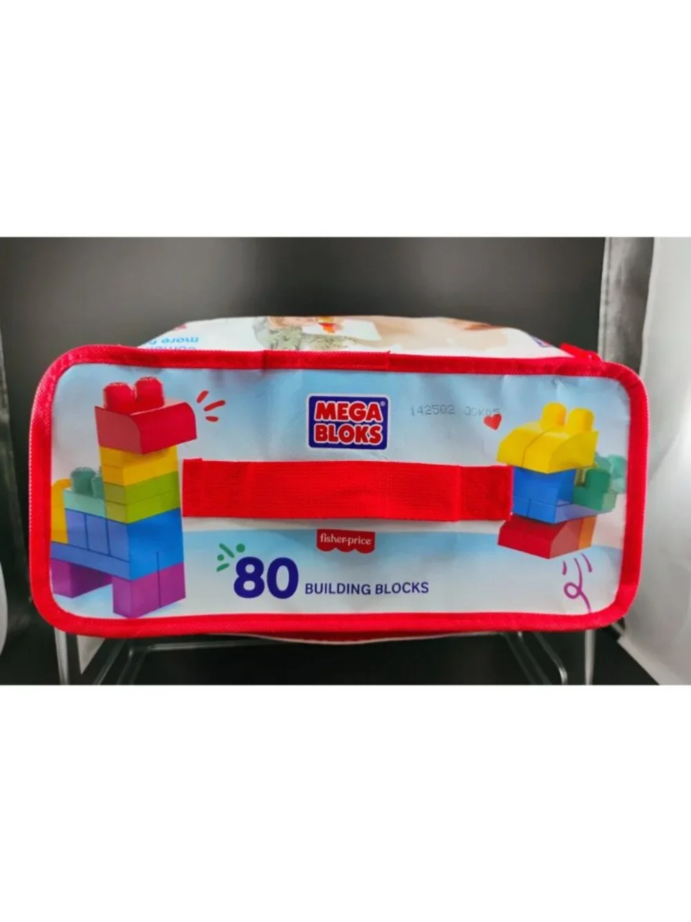 Fisher-Price Mega Bloks Big Building Bag 80 Pieces Toddler Ages 1+ Durable